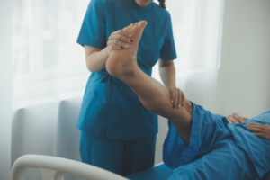 impct of muscle rehabilitation on AMI