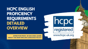 Comprehensive Guide to HCPC English Language Proficiency Requirements for International Applicants