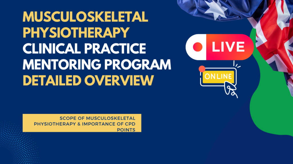 Musculoskeletal Physiotherapy CPD Course Rewarding 24 CPD Points